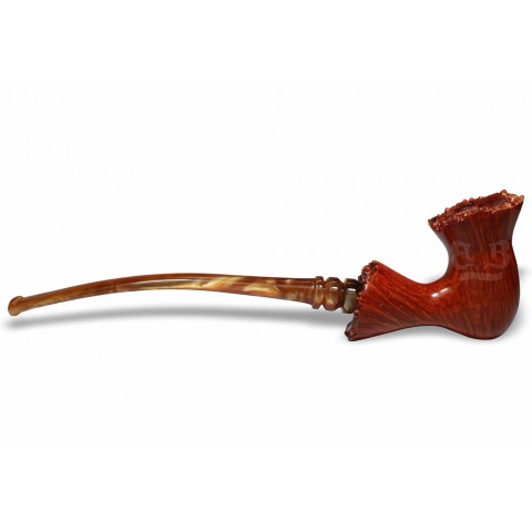 Cachimbo Bertoldi Churchwarden Briar – Filtro 9mm Acrílico